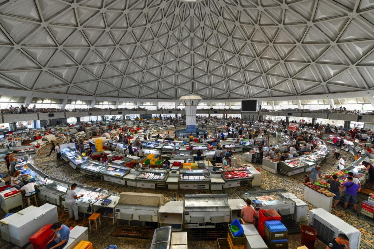 Chorsu Bazaar in Tashkent